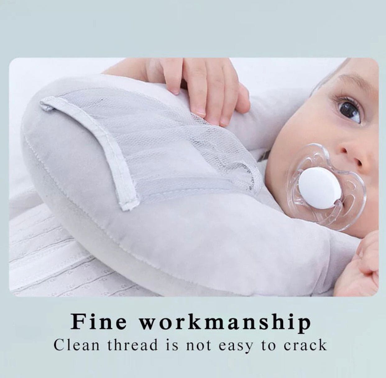 Baby Nursing Pillow Cushion, Infant Anti Roll Toddler Pillow Shape Toddler, Sleeping Positioner Cushion, Feeding Pillow Baby Nursing Pillow Cushion, Infant Anti Roll Toddler Pillow Shape Toddler, Sleeping Positioner Cushion, Feeding Pillow